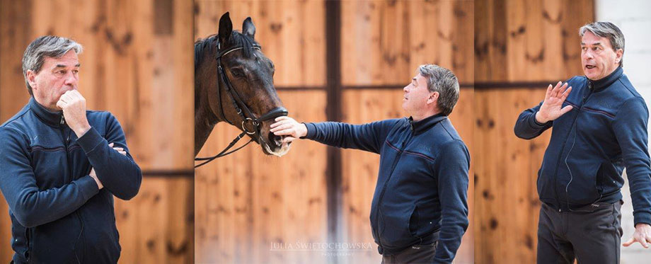 Johan Zagers im Training